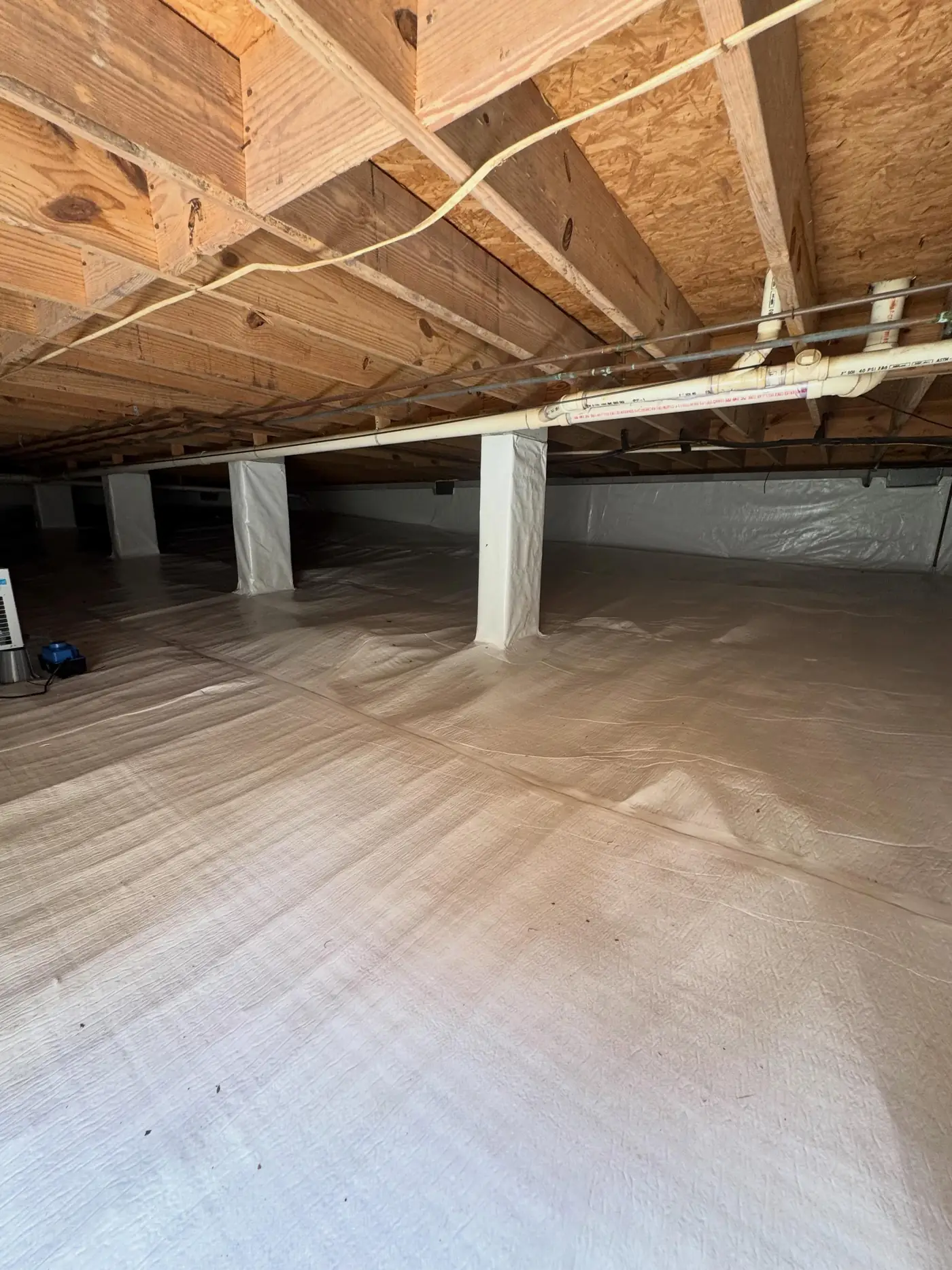 Crawl Space Encapsulation project by PPS Waterproofing