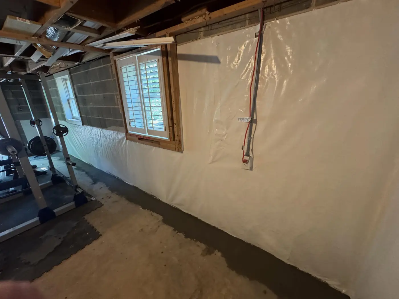 Basement Waterproofing project by PPS Waterproofing